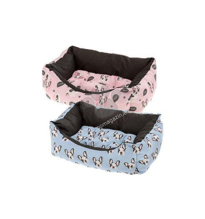 Ferplast Coccolino 50 - меко легло с дюшече от памучен плат 55 / 45 / 20 см