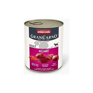 GranCarno Dog Adult - консервирана храна за кучета със сърца 800 гр.
