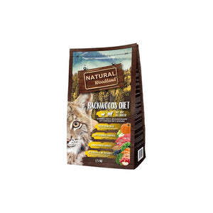 Natural Woodland Backwoods Diet - суха храна за котки 1.5 кг
