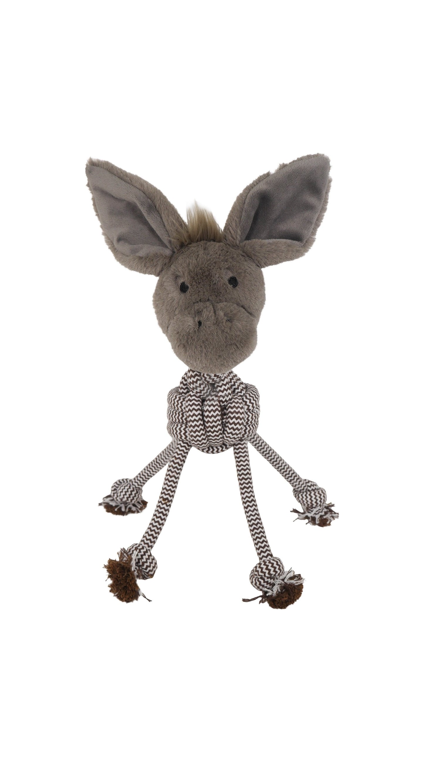 ROSEWOOD FESTIVE ROPE DONKEY - плюшено магаре