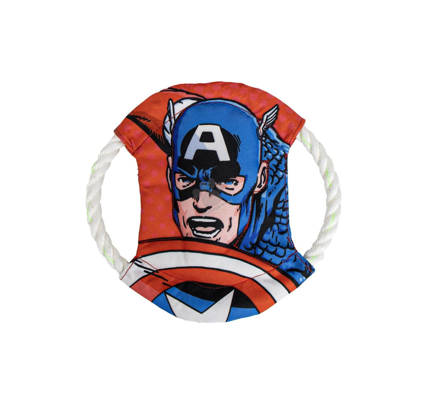 Cerda Dog Toy Frisbee Captain America - играчка за куче 22 / 22 / 1,5 см