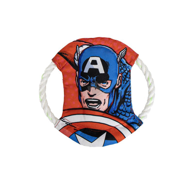 Cerda Dog Toy Frisbee Captain America - играчка за куче 22 / 22 / 1,5 см