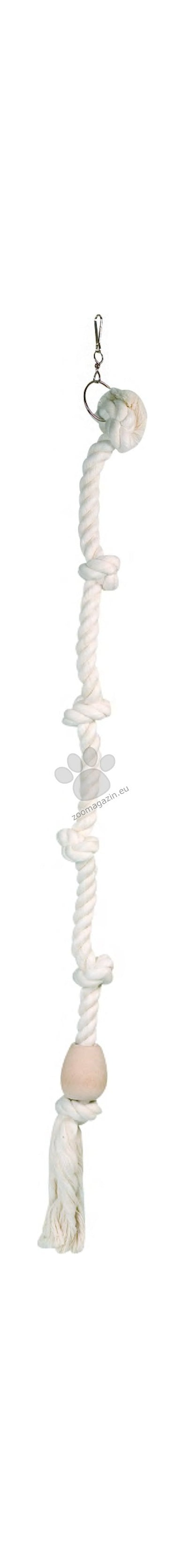 Flamingo Bird Toy Tarzan Cord - играчка за папагали с 6 възела 6 / 6 / 98 см
