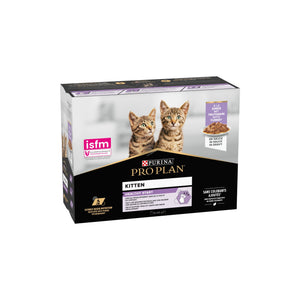 Pro Plan Healthy Start - паучове за малки котенца с високо съдържание на пуйка 10х85гр
