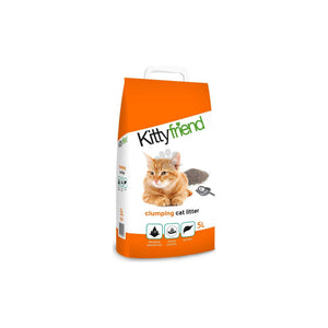 Sanicat Kitty Friend Clumping - бентонитова котешка тоалетна подходяща за подрастващи котки