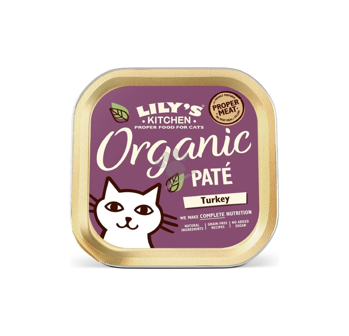 Lilys Kitchen Organic Turkey - пастет за котки с пуешко 85 гр.