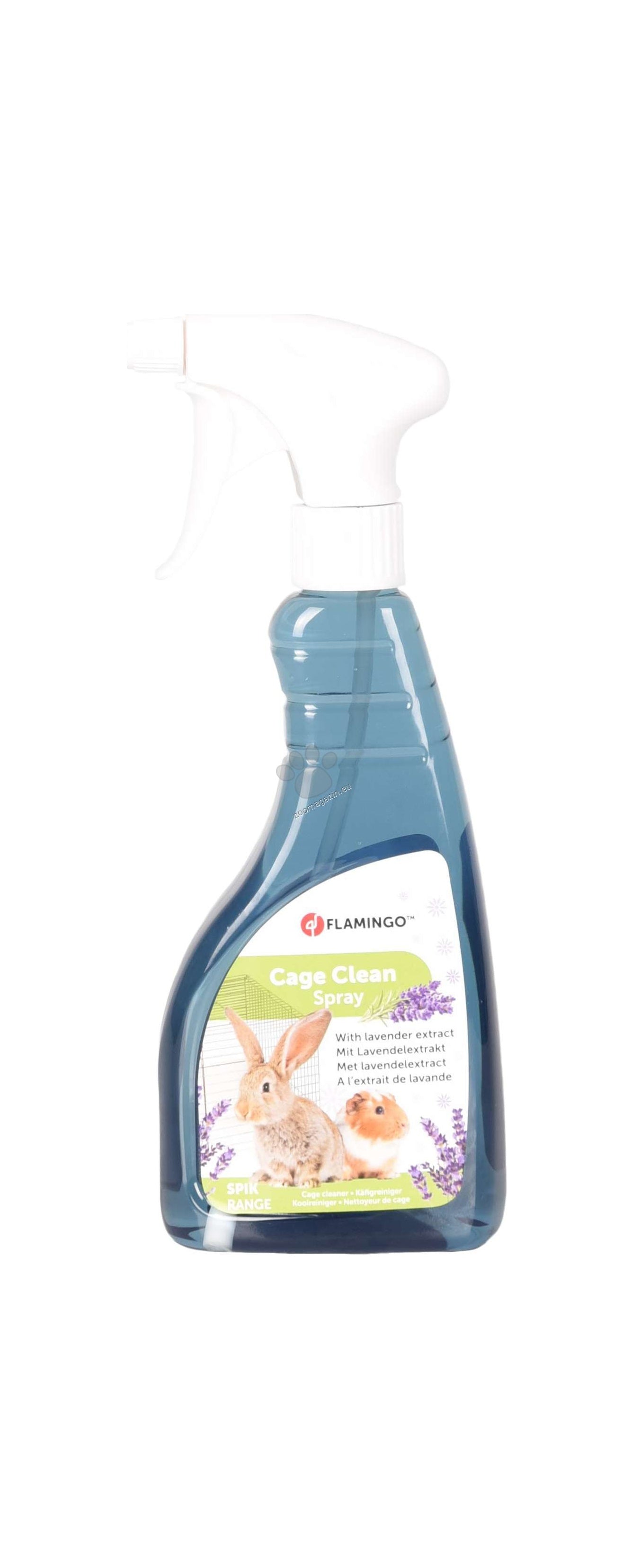 Flamingo Cage Cleaner - препарат за почистване на клетки