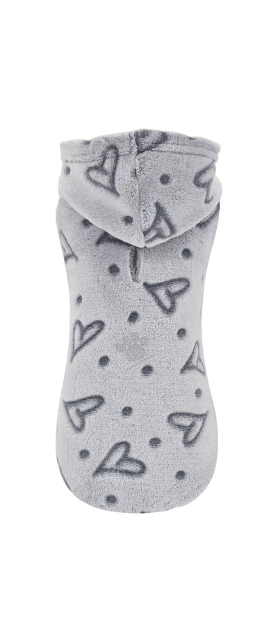 Nayeco Amour Hoodie - суитшърт за кучета (сив)