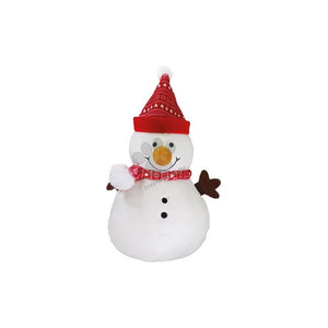 Nobby Xmas Plush Snowman - плюшен снежен човек 28 см