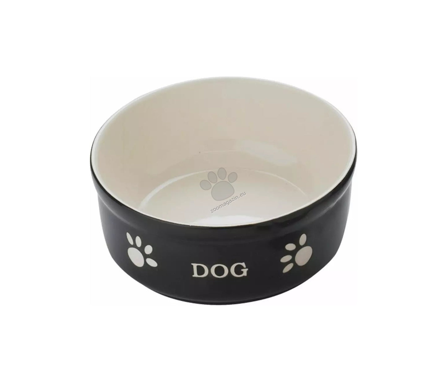 Nobby Ceramic Bowl Dog M - керамична купа за куче 240 мл, черен