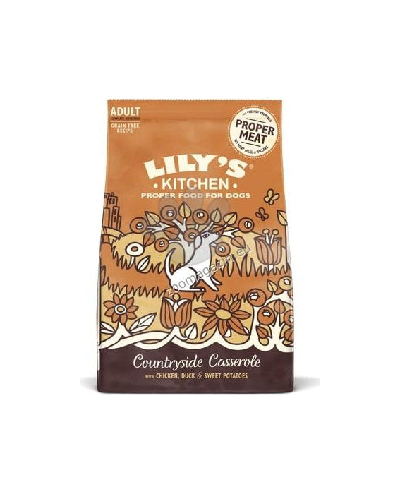 Lilys Kitchen Dog Countryside Casserole Adult - пълноценна храна с пилешко и патешко