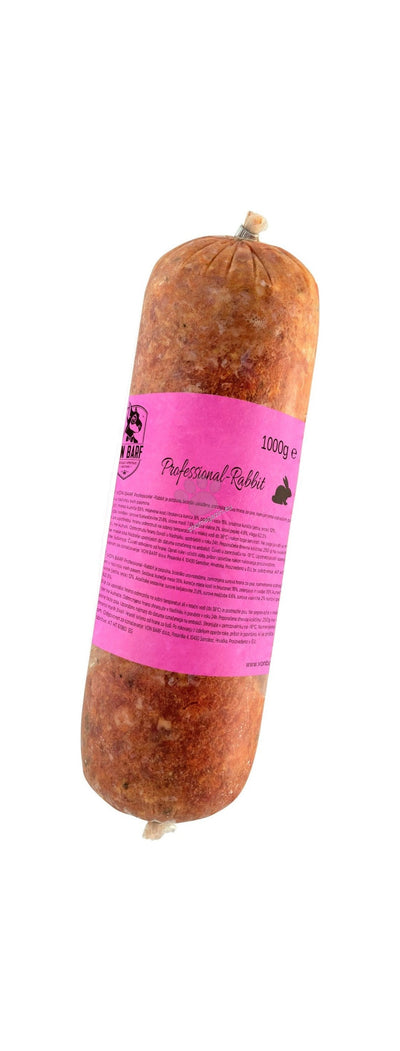 Von Barf Professional Rabbit - за кучета от всички възрасти и породи, със заешко месо 1 кг.