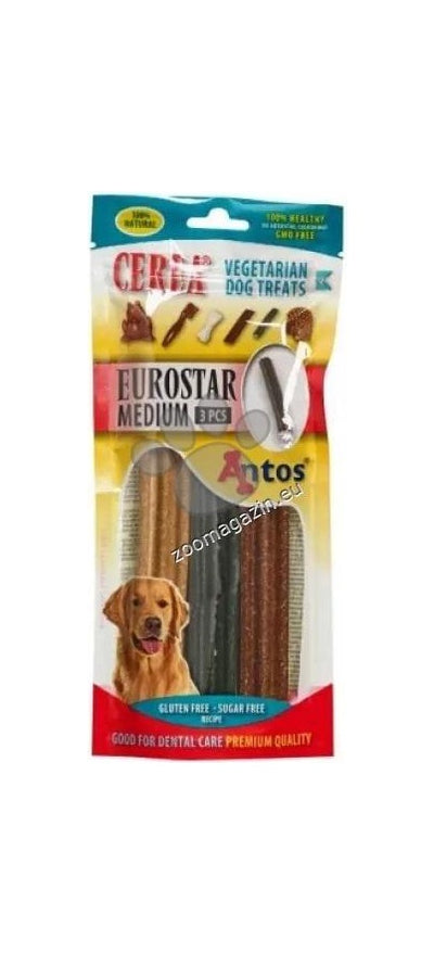 Antos Cerea Eurostar Medium - дентални пръчици 18 см, 190 гр. / 3 бр. плик