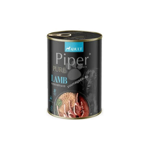 Piper Pure Dog Adult Lamb - храна за кучета с агне и спанак 400 гр