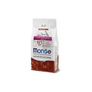 Monge Extra Small Adult Lamb with Rice and Potatoes - пълноценна суха храна за кучета от мини породи с агнешко, ориз и картофи 800 гр