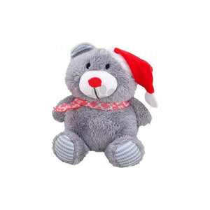 Nobby Xmas plush bear - плюшена играчка за куче 20 см