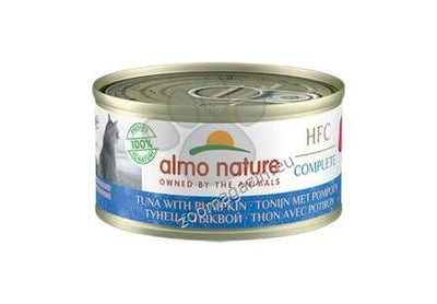 Almo Nature HFC Complete with Tuna and Pumpkin - консерва за котки с риба тон и тиква 70 гр