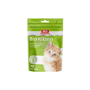 Bio Pet Active - мляко на прах за котенца 200 гр.