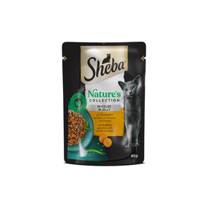 Sheba Natures Collection Turkey - пълноценен пауч за котки с пуешко в желе 85 гр