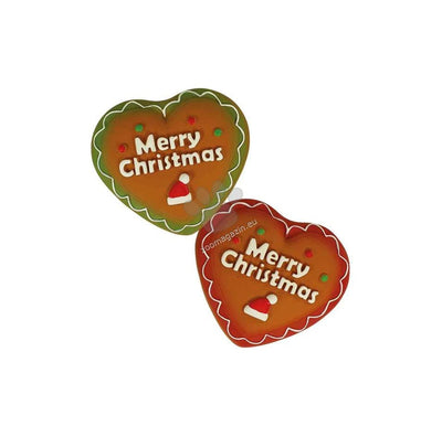 Nobby Xmas Latex Gingerbread Heart - джинджифилова сладка, латекс 10 см 1бр