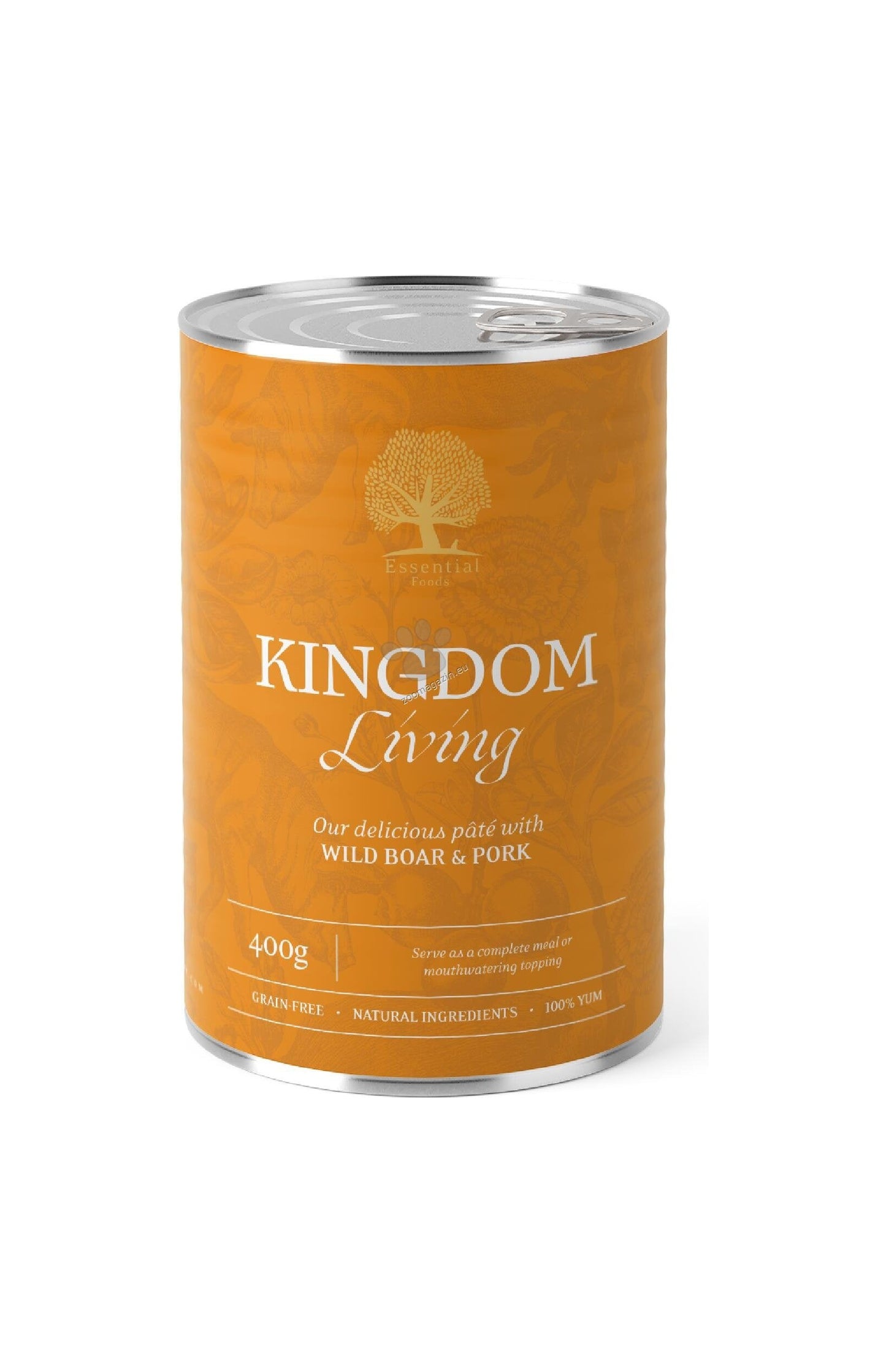 Essential Kingdom Living Pate - пастет за кучета с глиганско и свинско 400 гр.