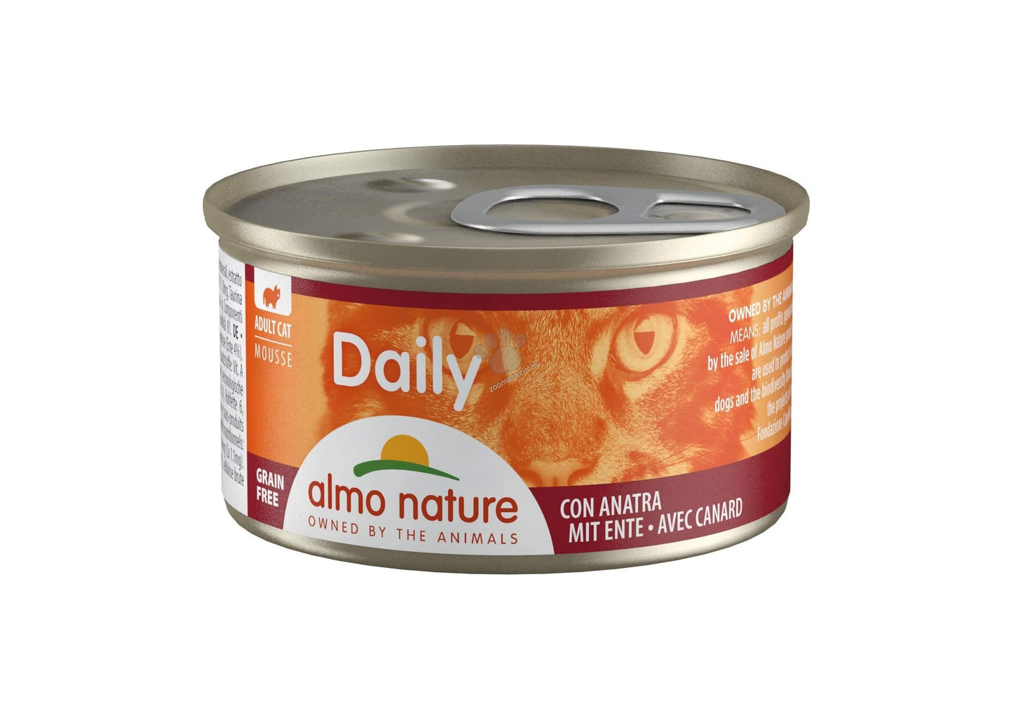 Almo Nature Daily Mousse with Duck - консерва за котки с патешко месо 85 гр