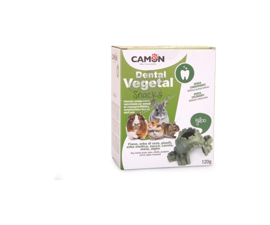 Camon Igloo - лакомство за гризачи 120 гр
