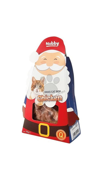 Nobby StarSnack Xmas Box Cat 98 - коледна кутия с месни лакомства за котка