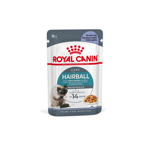 Royal Canin Hairball in Jelly - пълноценна храна за котки склони към образуване на космени топки 85 гр.