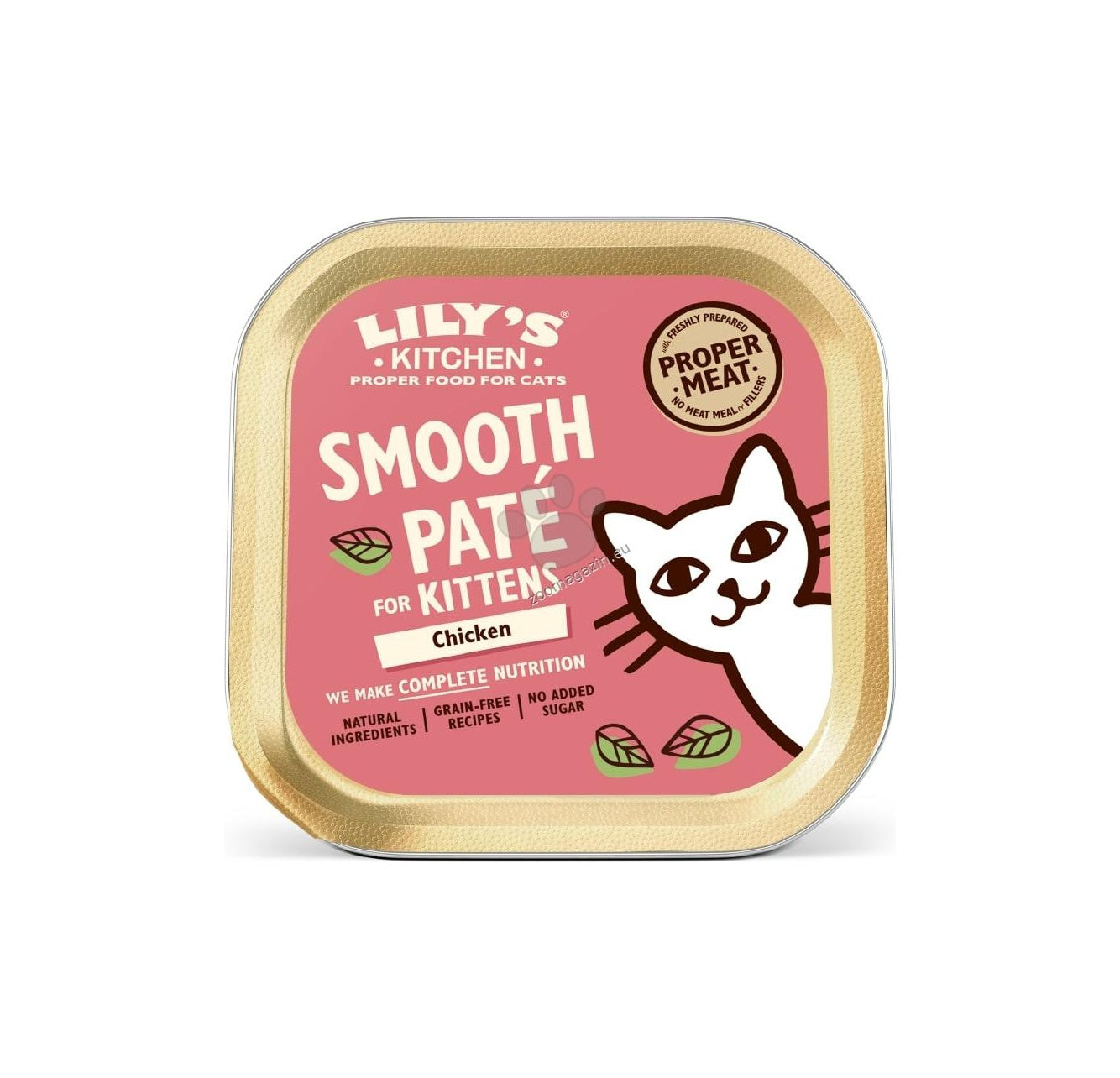 Lilys Kitchen Cat Smooth Chicken Kittens - пастет за котки над 2 месеца 85 гр.