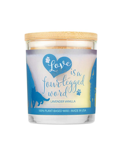 Pet House Candles Lavender Vanilla - натурална свещ с аромат на лавандула и ванилия 255 гр.