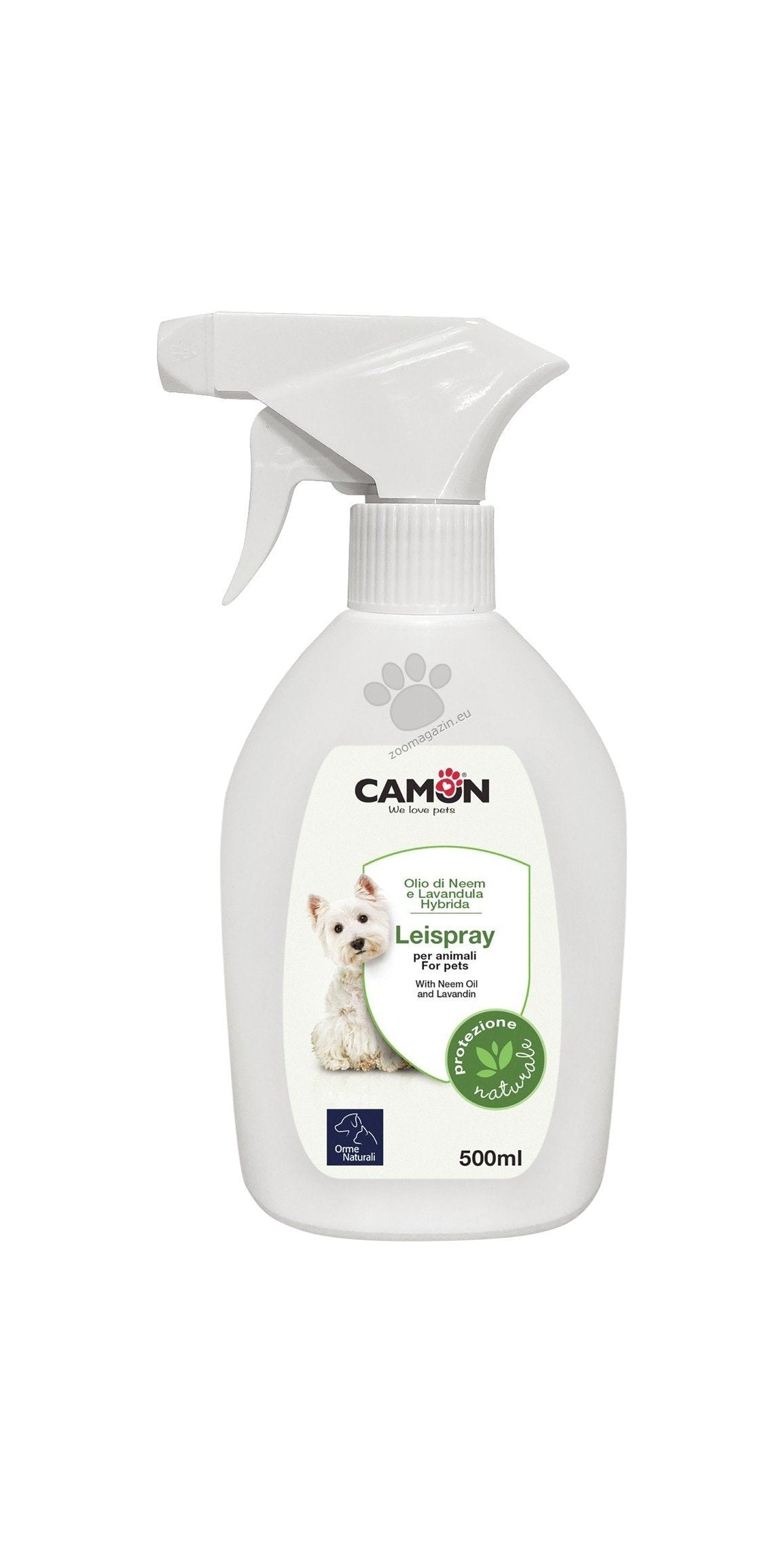 Camon Leispray Neem and Lavander - защитен спрей с масло от нийм и лавандула 500 мл