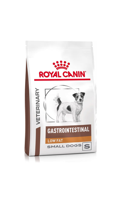 Royal Canin Gastrointestinal Low Fat Small Dog - храна за кучета от малки породи за подпомагане на липидната обмяна 1.5 кг