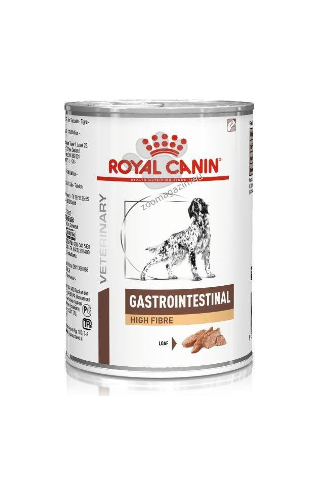 Royal Canin Gastrointestinal High Fibre Dog - диетична храна за компенсиране на лошото храносмилане 410 гр