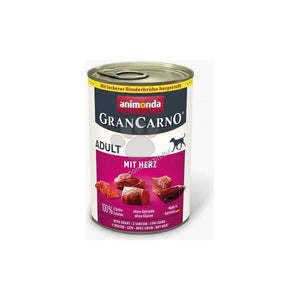 GranCarno Dog Adult - консервирана храна за кучета със сърчица 400 гр.