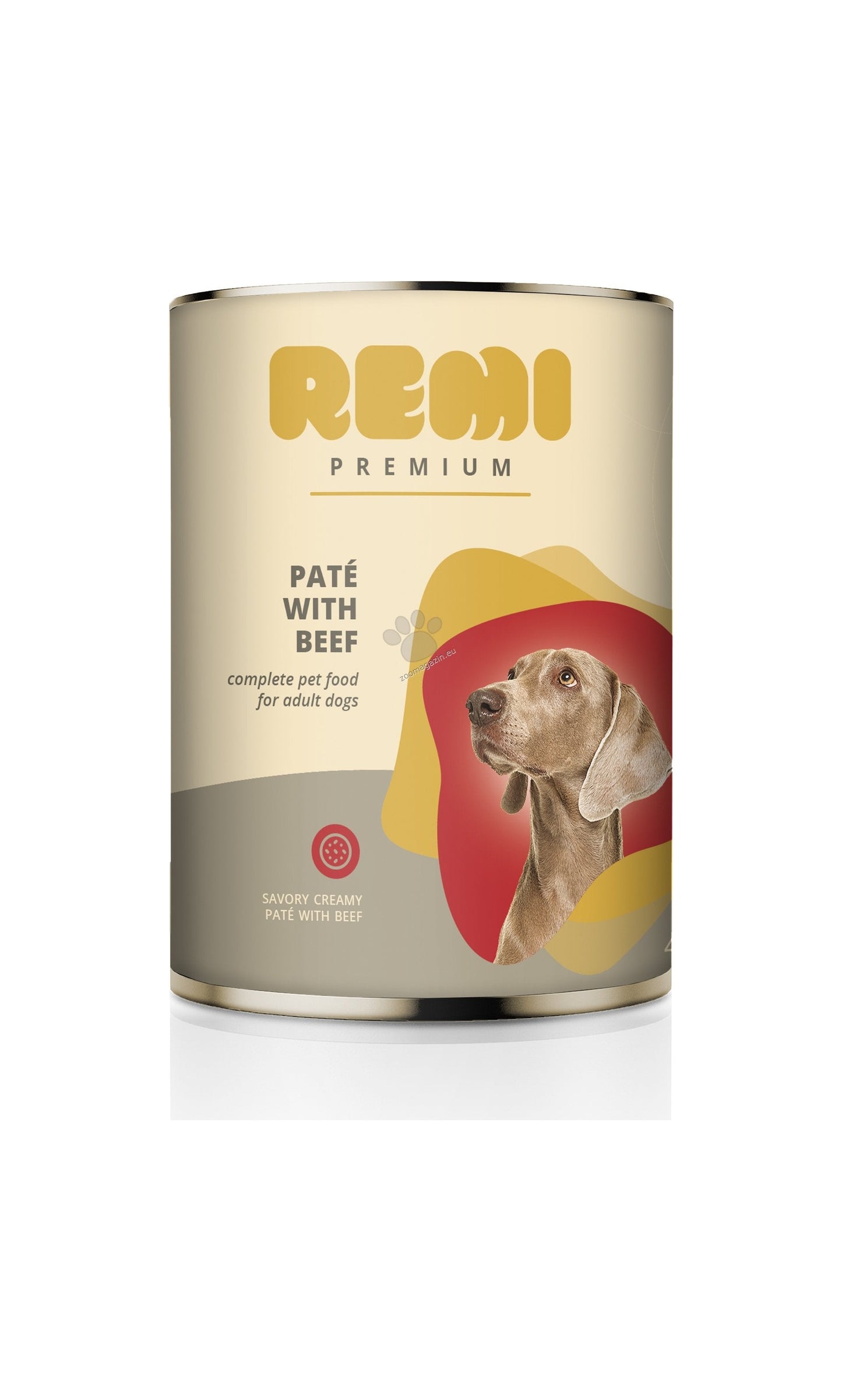 Remi Premium Dog Pate with Beef - консерва за кучета с говеждо месо 400 гр