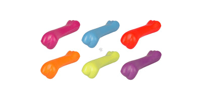Flamingo Toy Rula Bone - гумена играчка за куче 11,5 см. /различни цветове/