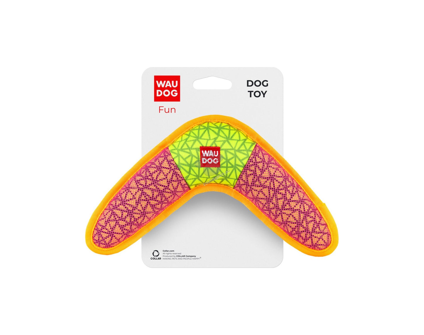 Waudog Fun Dog Toy Boomerang Design - бумеранг 24 / 14 см