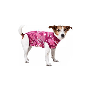 Suitical Recovery Suit XXSmall Dog Pink - медицинска дрешка за кучета с дължина на гърба 33-42 см. розова