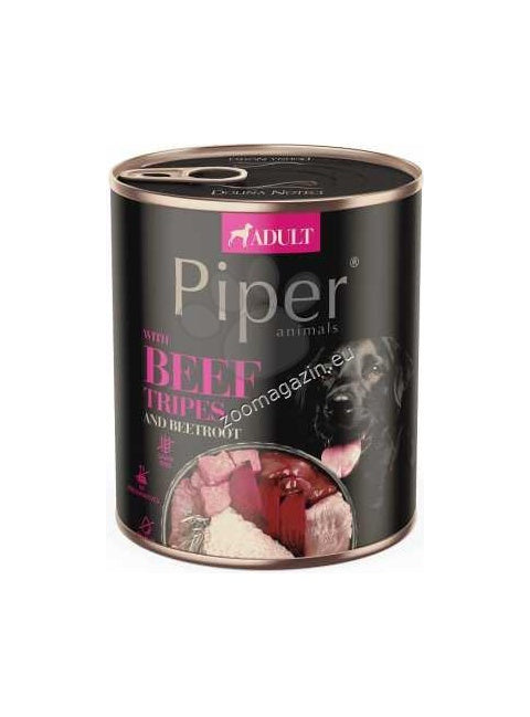 Piper Adult Dog - храна за кучета с говеждо шкембе и червено цвекло 400 гр.