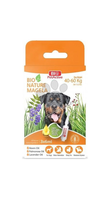 Bio Pet Active - репелентен Spot-on за кучета 3 броя