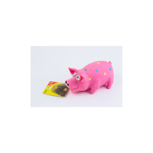 Stefo Latex Grunting Pig - латексова играчка 15 см, розова