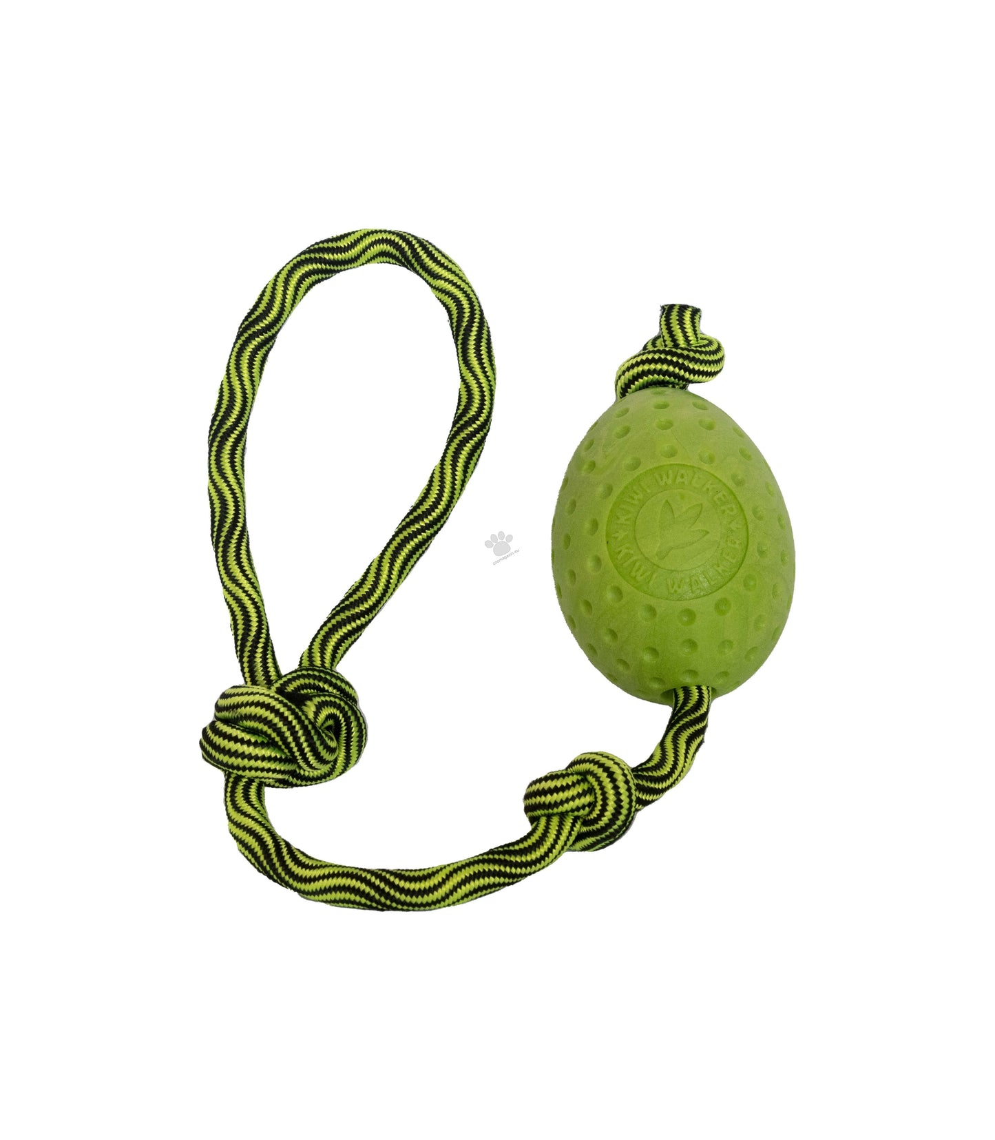 Kiwi Walker Lets Play Egg Maxi Green - играчка за хвърляне от термопластичен каучук 42 см, зелен