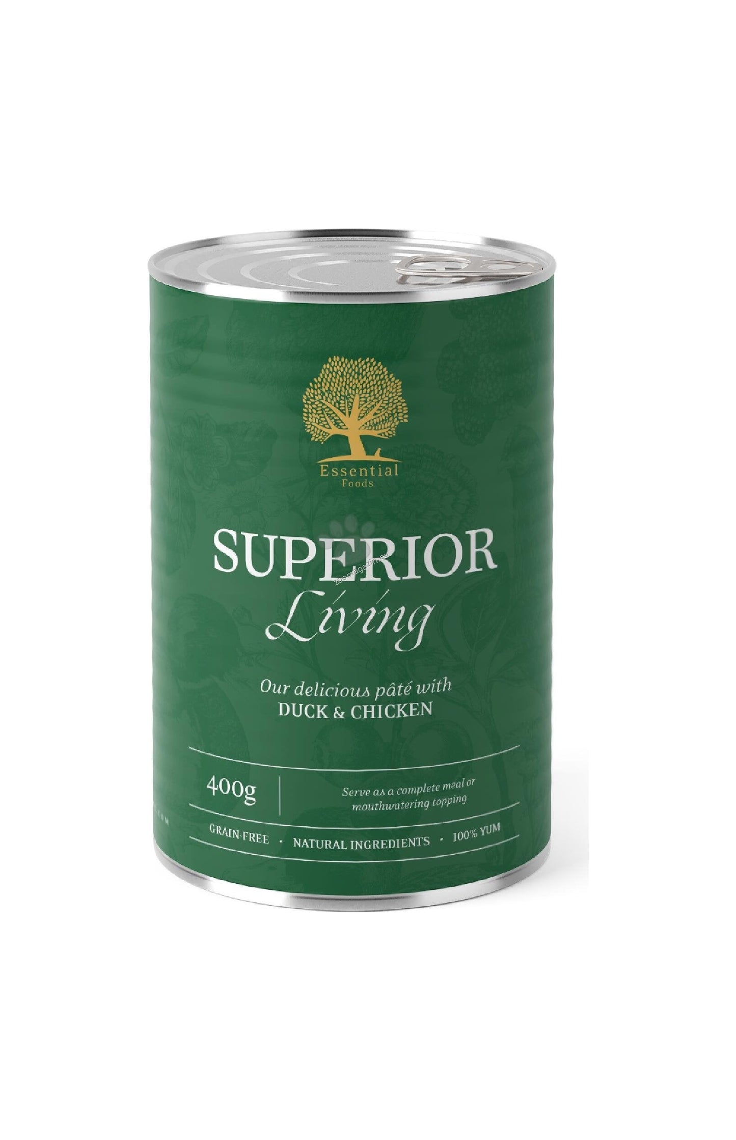 Essential Superior Living Pate - пастет за кучета с патешко и пилешко 400 гр.