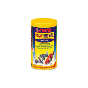 Sera - Koi Royal Medium - основна храна за млади кои и средни по размер езерни рибки 1000 мл.