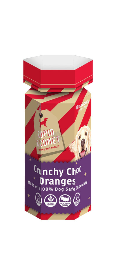 Rosewood Crunchy Choc Oranges - хрупкави хапки за кучета с портокал и пуешко 100 гр