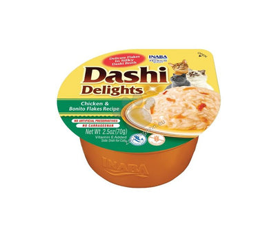 Inaba Dashi Delights Chicken - апетитен топинг с пилешко месо 70 гр