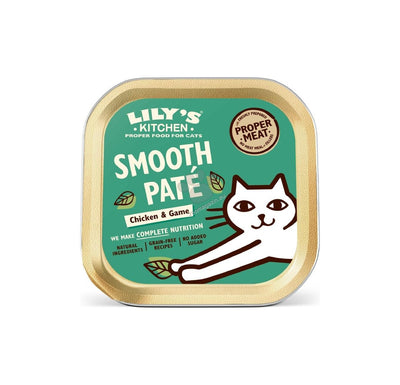 Lilys Kitchen Cat Smooth Chicken & Game - пастет за котки с пилешко и дивеч 85 гр.