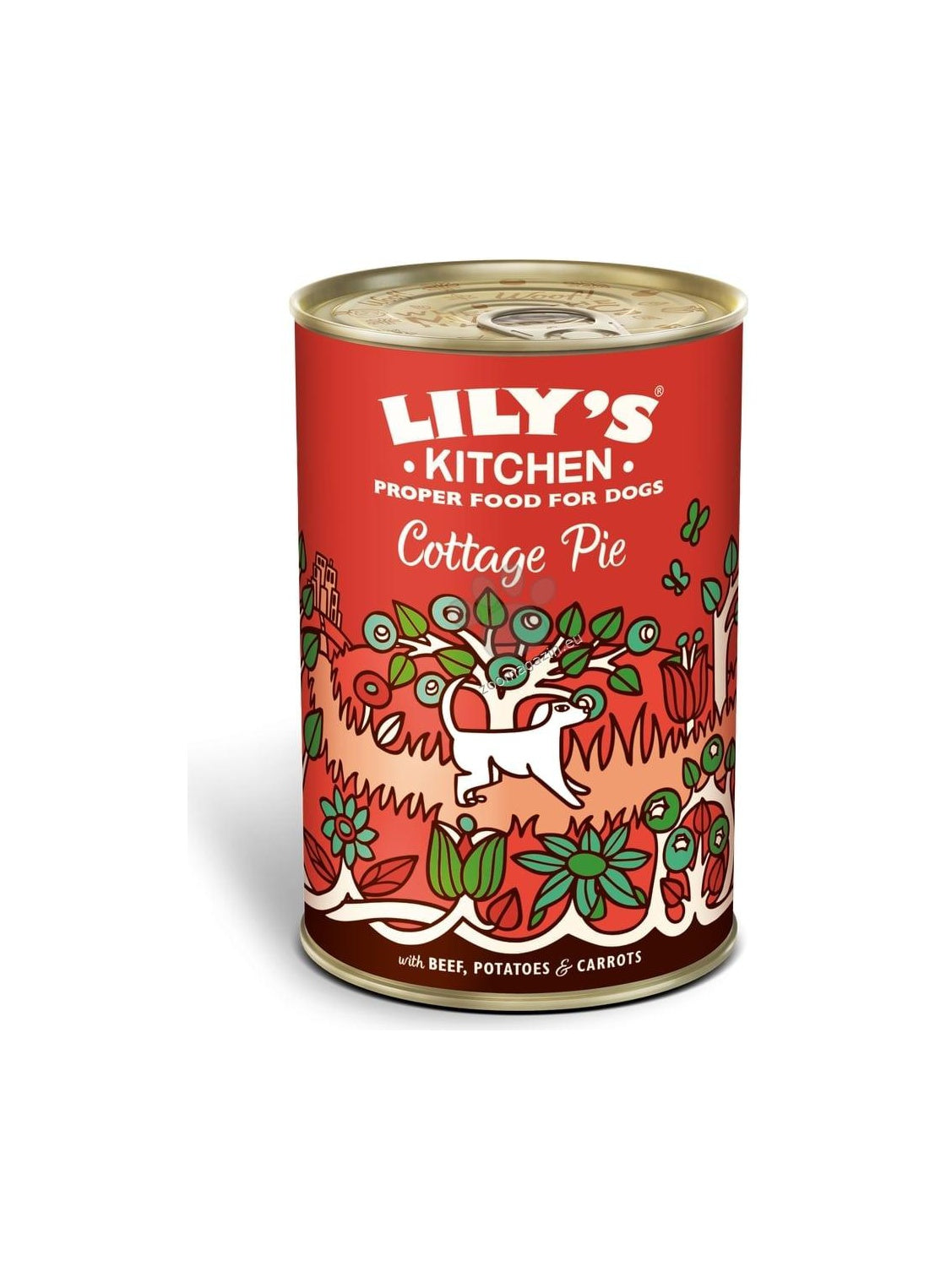 Lilys Kitchen Dog Cottage Pie - консерва за кучета с говеждо 400 гр.