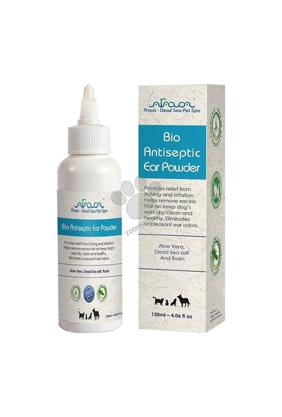 Arava Bio Antiseptic Ear Powder - пудра за уши 120 мл